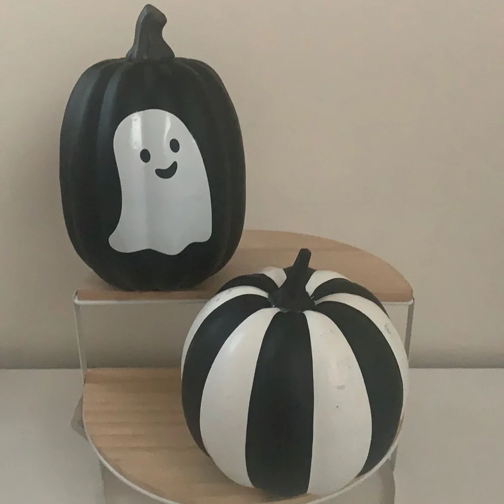 Halloween Target Foam Decorative Pumpkins Bundle Set. Brand New.
